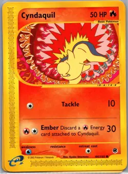 NM - Cyndaquil (105) #105/165 | Common | Expedition - Image 1