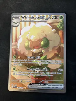 Pokemon TCG Whimsicott EX 165/086 SIR White Flare English Edition NM/M Condition - Image 1