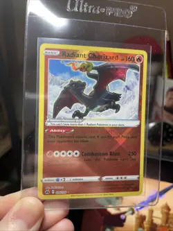 Pokemon TCG Radiant Charizard 020/159 Holo Radiant Card 105/159 Nintendo Mint - Image 4