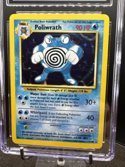 Pokemon TCG Base Set Poliwrath 13/102 Holo Mint CGC 10 GEM MINT Pokemon Card - Image 5
