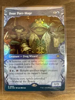 MTG Dour Port-Mage R Bloomburrow #303 FOIL - Image 1