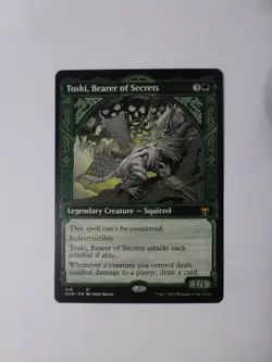 MtG Kaldheim Toski, Bearer of Secrets Showcase 319 NM $0.75 Ship VCT123770 - Image 1