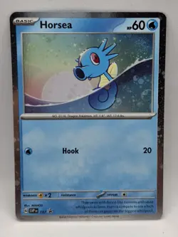 Horsea SVP137 - SV Black Star Promo - Cosmos Holo - Pokemon Card - Image 1