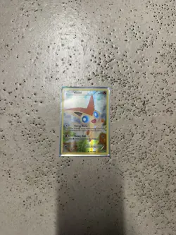 Pokemon TCG Victini XY117 Black Star Promo Full Art Holo Card - Image 1