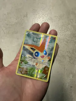 Pokemon TCG Victini XY117 Black Star Promo Full Art Holo Card - Image 2