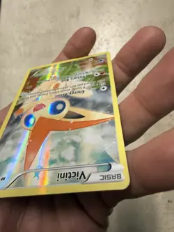 Pokemon TCG Victini XY117 Black Star Promo Full Art Holo Card - Image 4