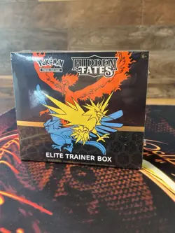 Pokemon Hidden Fates ETB Elite Trainer Box Sealed TCG 820650853210 - Image 1