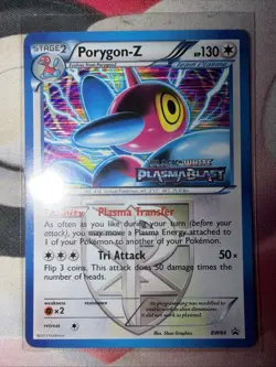 Pokemon - Porygon-Z - Team Plasma - BW84 - Black and White - Image 1
