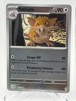 Pokemon Meowth ex 062/088 Perfect Order Raticate Rufflet RH Lot 061/088 131/189 - Image 4