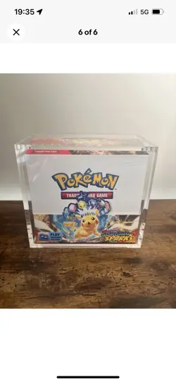 Pokemon TCG Booster Box Premium Acrylic Display Protector Case - Fit Modern Sets - Image 2