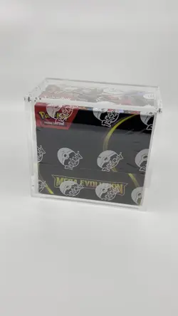 5x Pokemon TCG Booster Box Premium Acrylic Display Case magnetic lid UV+ Protect - Image 2