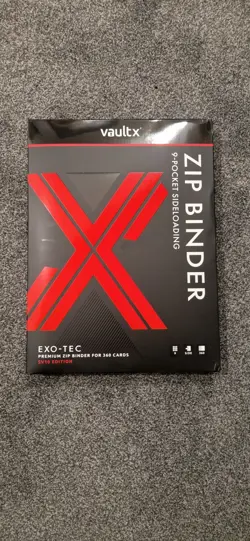 Vault X Exo-Tec Zip Binder SV10 9 Pocket First Edition - Pokemon Destined Rivals - Image 1