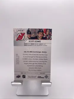 2021-22 Upper Deck Series 2 Day with the Cup Flashbacks Scott Gomez #DCF-4 - Image 2