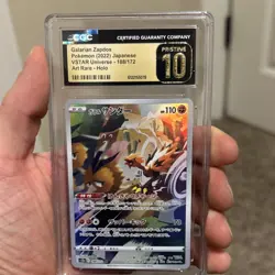 Pokemon TCG Card Lot Japanese Holo Art Rare CGC Graded Pinsir Zapdos Riolu 11x - Image 4
