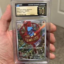 Pokemon TCG Card Lot Japanese Holo Art Rare CGC Graded Pinsir Zapdos Riolu 11x - Image 5