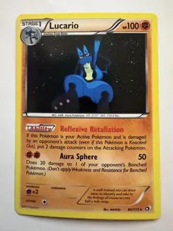 Lucario - 80/113 (Cosmos Holo) Promo Miscellaneous Cards & Products 080/113 - Image 1