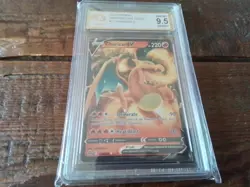 Pokemon Cards promo sr v charizard gx vmax secret 017/172 ex graded art card b45 - Image 2