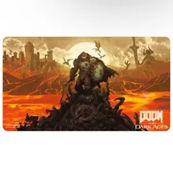 Doom The Dark Ages EXTENDED Wrath PLAY MAT PLAYMAT ULTRA PRO MTG - Image 1