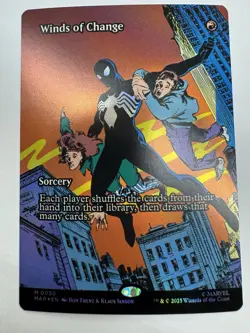 Winds of Change - #30 Foil (Borderless) Spiderman - Mtg - Image 1
