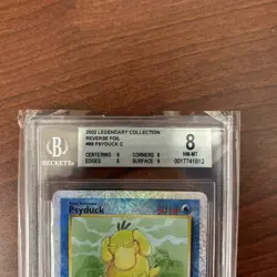 BGS 8 Psyduck 2002 Legendary Collection 88/110 Reverse Holo Pokemon Card BGS 8 - Image 3