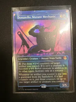 Donatello, Mutant Mechanic (Borderless) Teenage Mutant Ninja Turtles Foil - Image 1