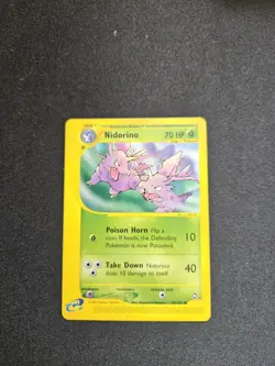 Nidorino 55/147 Uncommon WOTC Aquapolis Pokemon - Image 3