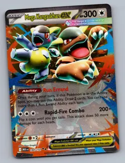 MEGA KANGASKHAN EX 104/132 DOUBLE RARE MEGA EVOLUTION POKEMON NM - Image 1