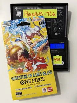 (HEAVY)🔥One Piece Adventure On Kami’s Island OP15-EB04 Sleeved Booster Pack - Image 1