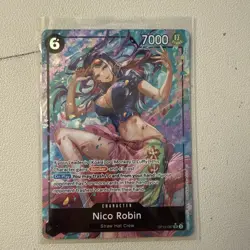Nico Robin (Alt Art) OP12-087 SR Legacy of the Master ONE PIECE TCG English NM - Image 1