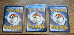 Pokemon TCG Slakoth Vigoroth Slaking 3 Card Cosmos Holo Set Near Mint - Image 2