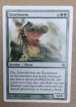 Magic The Gathering Tatzelwurm 233/350 - Image 1