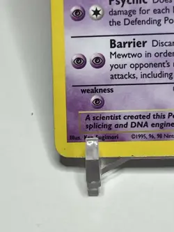 Pokemon TCG Mewtwo Base Set 10/102 Holo 1999-2000 Wizards Base Set Copyright... - Image 5