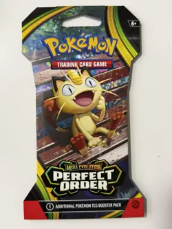 (VERY HEAVY)🔥 31.60g Pokemon Perfect Order Sleeved Booster Pack Factory Sealed✅ - Image 2