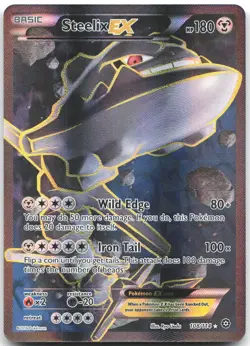 Steelix EX 108/114 Ultra Rare Steam Siege Pokemon Near Mint - Image 1