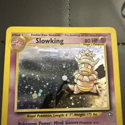 Slowking 2000 Pokemon Neo Genesis 1st Edition #14/111 - Image 2