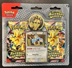 Pokemon TCG | Ascended Heroes | 2 Pack Collection Blister | Larry's Komala - Image 1