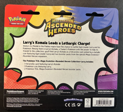 Pokemon TCG | Ascended Heroes | 2 Pack Collection Blister | Larry's Komala - Image 2