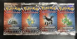 Pokemon EX Ruby and Sapphire Sealed All 4 Artworks Booster Packs -Portuguese- - Image 1