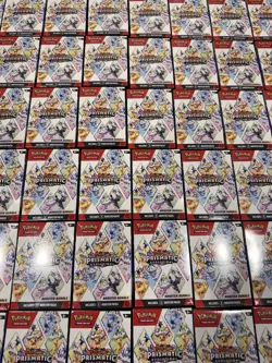LOT OF 10 - Pokemon Scarlet & Violet Prismatic Evolutions Booster Bundle - Image 2