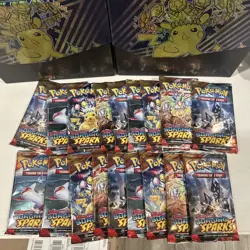 Surging Sparks Pack 18x NEW English Factory Sealed Pokemon From ETB (NO BOX) - Image 1