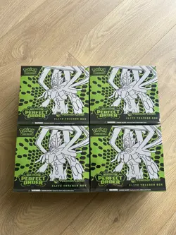 Pokemon Perfect Order Pokemon Center Elite Trainer Box ETB x4 - Brand New Sealed - Image 1