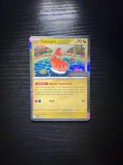 Tatsugiri 118 Stamped Black Star Promo (Pokemon TGC) LP/MPU - Image 1