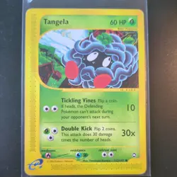 Tangela Aquapolis 112/147 WOTC Vintage Pokemon 2002 - Image 1
