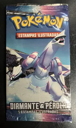 Pokemon Diamond And Pearl Booster Pack Sealed - Portuguese - - Image 1