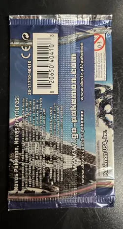 Pokemon Diamond And Pearl Booster Pack Sealed - Portuguese - - Image 2