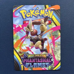 Mega Lopunny - Phantasmal Flames Build & Battle Trainer Tips - Pokemon TCG - NM - Image 1