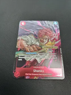 One Piece TCG Shanks Championship 25-26 Promo P-083 English Holo - Image 2