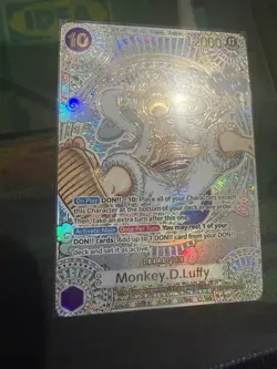 Monkey.D.Luffy (119) (SP) (Gold) OP05-119 A Fist of Divine Speed Foil - Image 4