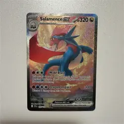 Salamence ex 187/159 Journey Together Holo EX 320 HP Pokemon TCG Card - Image 1