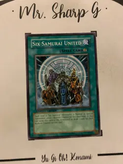 SIX SAMURAI UNITED - LIMITED EDITION GLD2-EN042 ENGLISH Yu-Gi-Oh! CARD COMMON - Image 3